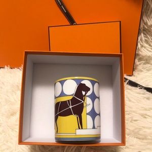 Hermès Mug (Free Hermes Table Book, Paper Bag & Mystery Clothes)